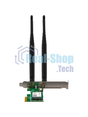 Сетевой адаптер Tenda E30 беспроводной двухдиапазонный PCI-e адаптер Wi-Fi 6 AX3000 c Bluetooth 5.0