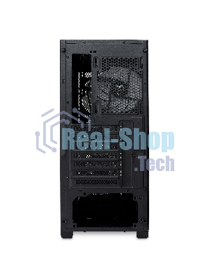 Компьютерный корпус HSPD M521, Mesh Mid Tower, черный, slide TG, 0.45 SPCC, 4x120мм ARGb ATX, mATX, mITX 160/330/184мм 2x2.5