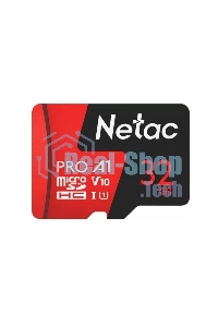 Флеш карта MicroSD card Netac P500 Extreme Pro 32Gb, retail version w/o SD adapter