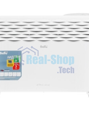 Конвектор электрический Ballu Ettore BEC/ETER-1500 белый, 1500 Вт, 20 м2, термостат, дисплей