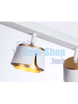 Светильник Ambrella light TN71235/3 WH/GD белый/золото GX53/3 380*100*147