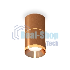 Светильник Ambrella Light XS7404061 SCF/PYG кофе песок/золото желтое полированное MR16 GU5.3 (C7404, A2072, C7404, N7034)