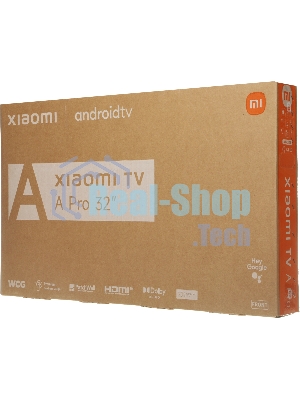 Телевизор Xiaomi TV A Pro 32 2026 L32MB-APRU черный QLED HD 60Hz Android TV 1GB/8GB