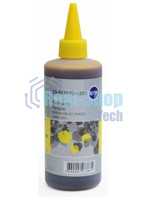 Чернила Cactus CS-EPT6734-250 желтый 250мл для Epson L800/L810/L850/L1800