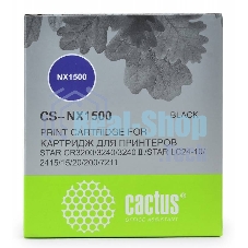 Картридж матричный Cactus CS-NX1500 черный (12.7 мм, 5 м, 1 500 000 знаков) для Star NX-1500/24xx/LC-8211