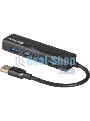 USB-концентратор Defender Quadro Express, USB 3.0, USB 4 порта, USB
