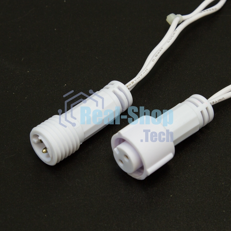 Гирлянда Neon-night Нить 10м, постоянное свечение, белый ПВХ, 230В, теплый белый