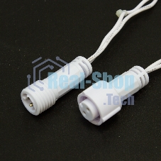 Гирлянда Neon-night Нить 10м, постоянное свечение, белый ПВХ, 230В, теплый белый