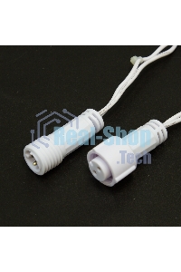 Гирлянда Neon-night Нить 10м, постоянное свечение, белый ПВХ, 230В, теплый белый