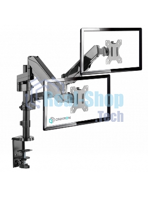 Кронштейн (держатель) ONKRON G140 для двух мониторов 13
