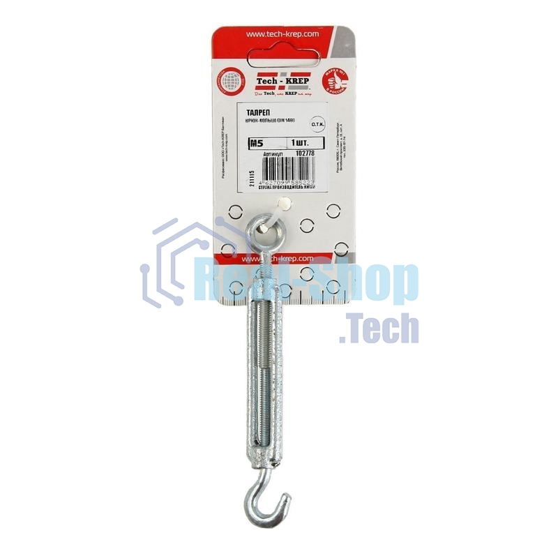 Талреп крюк-кольцо М10 DIN 1480 Tech-Krep 102780