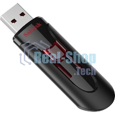 Флешка USB Sandisk CZ600 Cruzer Glide (SDCZ600-032G-G35), 32Gb, USB 3.0, R/W 100/20, черный