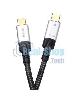 Кабель USB4 TCM--TCM, 5K@60Hz, 40Gbps, PD 240W, 5A, VCOM, 1.2м