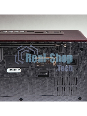 Радиоприемник портативный Сигнал БЗРП РП-324BT коричневый/бежевый USB SD/microSD