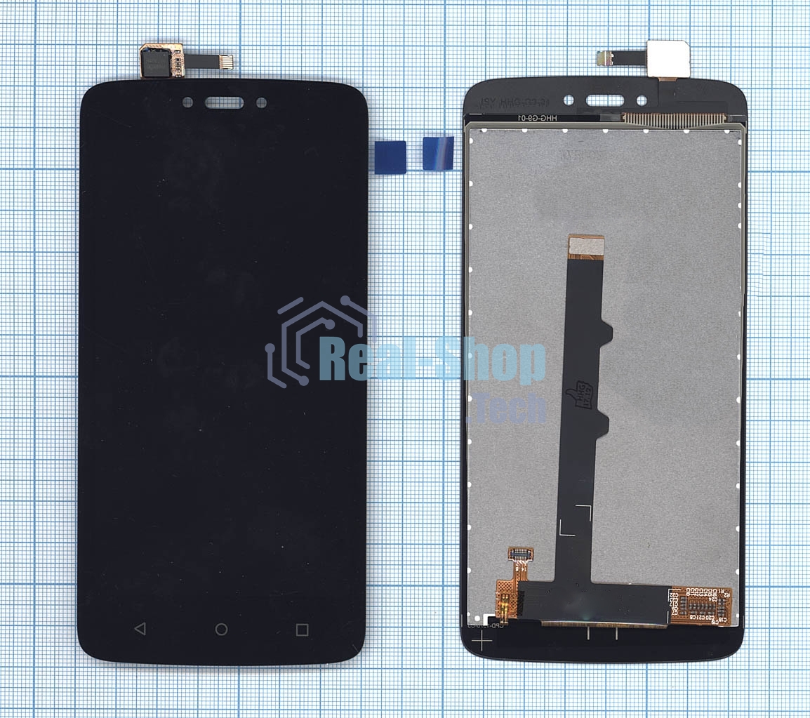 Дисплей для Motorola Moto C черный