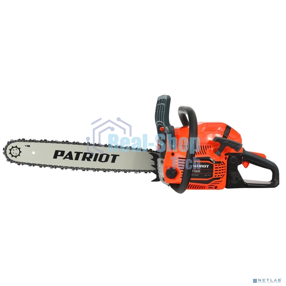 Пила цепная бензиновая PATRIOT PT5220, 3.4л.с., 20