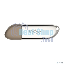 Флешка USB Netac U352 (NT03U352N-008G-20PN), 8Gb, USB 2.0, R/W 50/15, серебристый