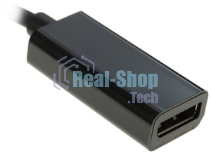 Переходник Cablexpert USB Type-C/DisplayPort, 15 см, пакет (A-CM-DPF-01)