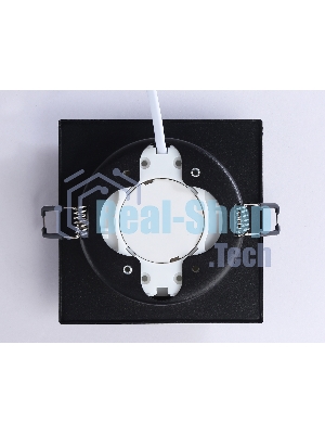 Светильник Ambrella light TN5232 BK/GD черный/золото GX53 max 12W 110*110*35