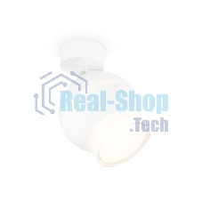 Комплект поворотного светильника Ambrella light XM1101016 SWH/FR/CL белый песок/белый матовый/прозрачный MR16 GU5.3 LED 3W 4200K (A2202,C1101,N7160)
