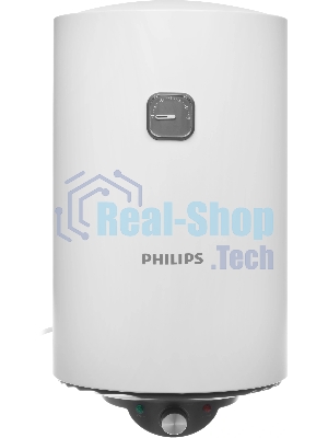 Водонагреватель электрический Philips Ultraheat Round AWH1600/51(30DA) белый, накопительный, 30 л, 2 кВт, настенный, вертикальный, круглый корпус, бак с эмалевым покрытием, механическое управление