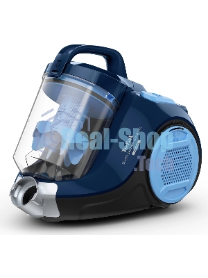 Пылесос Tefal TW2971EA синий, 200/750 Вт, уборка сухая, пылесборник контейнер 1.2 л