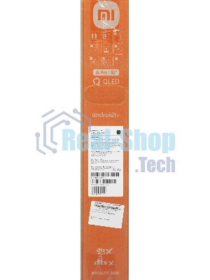 Телевизор Xiaomi TV A Pro 32 2026 L32MB-APRU черный QLED HD 60Hz Android TV 1GB/8GB