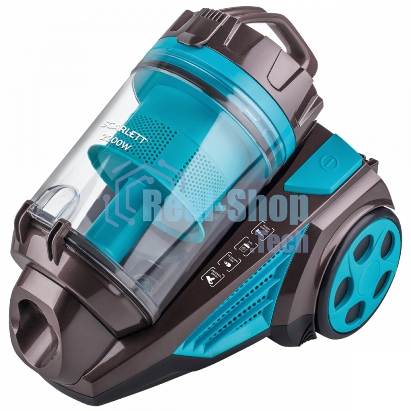 Пылесос Scarlett SC-VC80C377 коричневый, 450/2200 Вт, уборка сухая, пылесборник контейнер 3 л