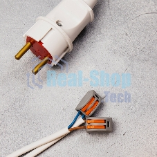 Универсальная клемма Rexant 2-проводная, серая (0,08-2,5/4 мм²) (50 шт./уп.)