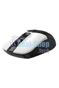 Мышь беспроводная A4Tech Fstyler FG12S белый/черный, 1200 dpi, радиоканал, USB, кнопки - 3