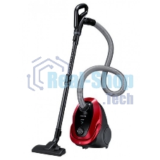Пылесос Samsung VC20M257AWR красный, 460/2000 Вт, уборка сухая, пылесборник мешок 2.5 л