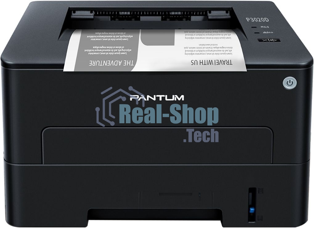 Принтер лазерный Pantum P3020D, А4, ч/б, печ. до 30 стр/мин., 600 x 600 dpi, USB