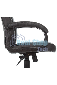 Кресло игровое Zombie GAME 17 черный, текстиль/эко.кожа, крестовина пластик