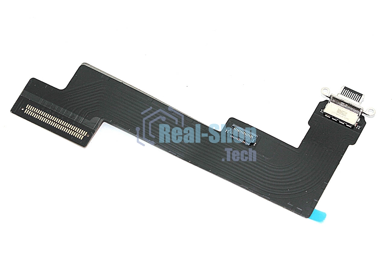 Шлейф c разъемом зарядки для Apple iPad Air 4 черный