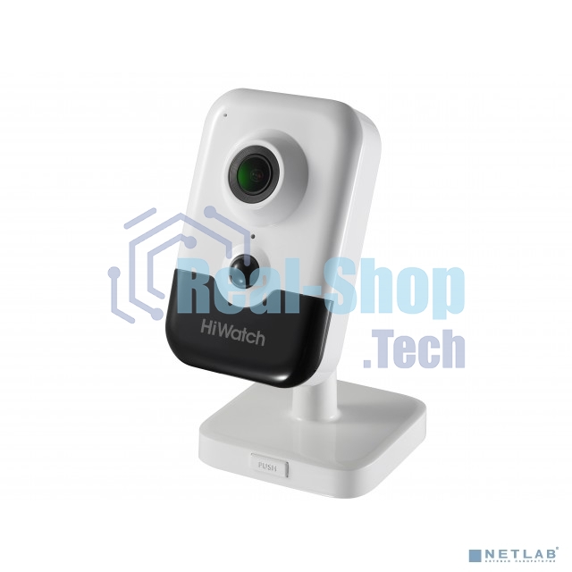 Видеокамера IP DS-I214(B) (2.8 мм) 2Мп внутренняя миниатюрная IP-камера c ИК-подсветкой