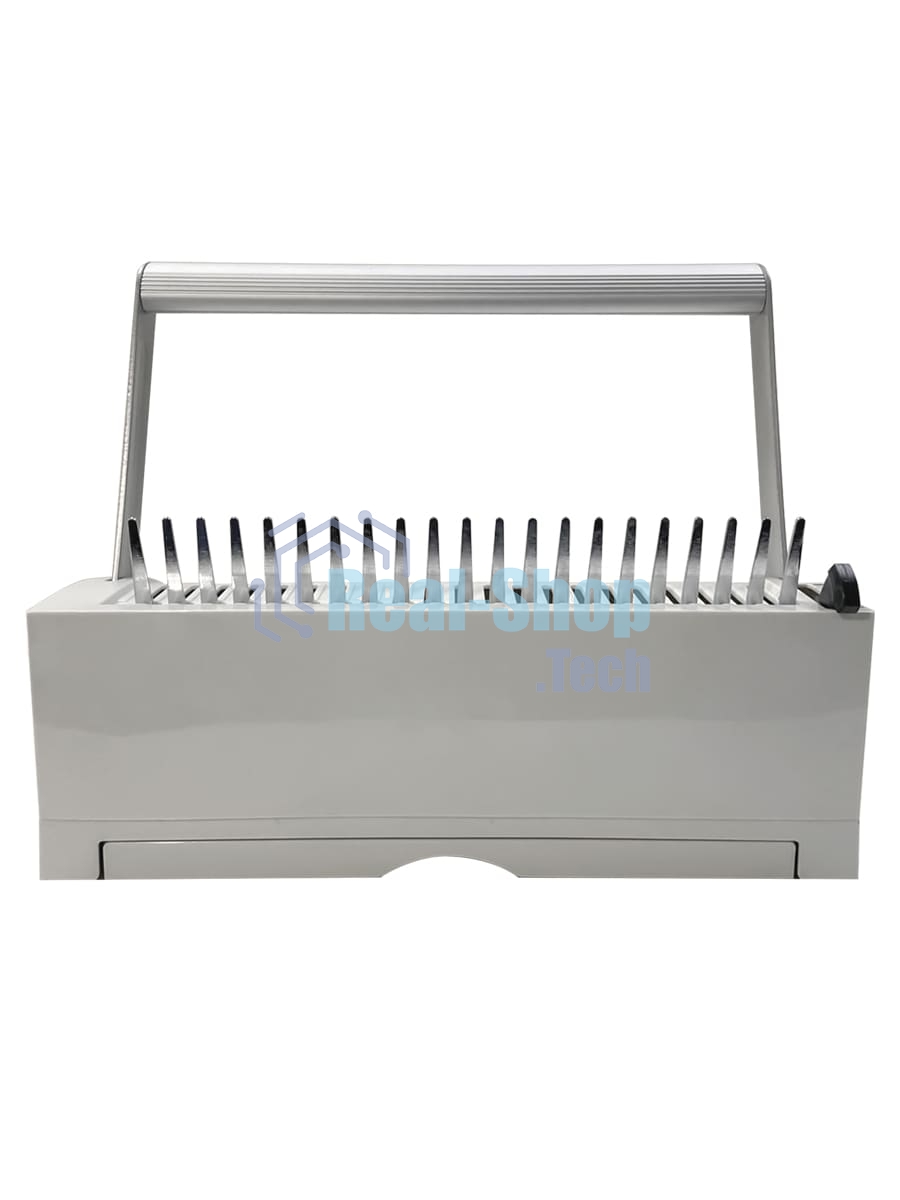 Переплетчик Heleos БП-16 A4/перф.16л.сшив/макс.500л./пластик.пруж. (6-51мм)