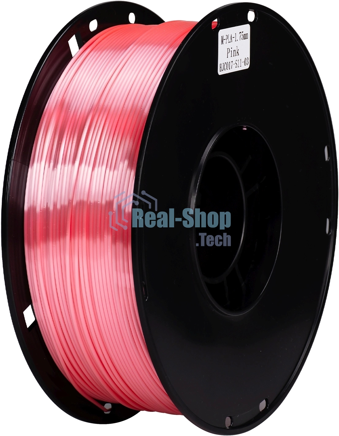 Пластик для принтера 3D Cactus CS-3D-PLA-1KG-S-PINK PLA SILK d1.75мм 1кг L326м 1цв.