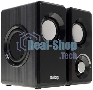 Акустическая система Dialog AST-30UP черный 2х3.5W RMS, активные