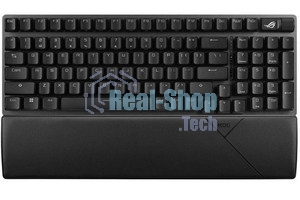 Клавиатура ASUS Strix Scope II 96 гибридная, Bluetooth, радиоканал, чёрный