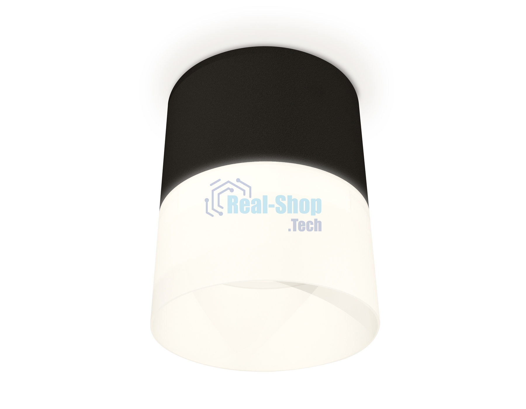 Светильник Ambrella Light XS8111002 SBK/FR черный песок/белый матовый GX53 (C8111, N8402)