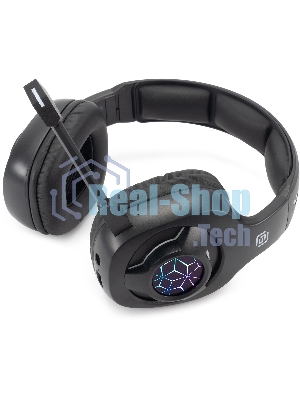 Гарнитура Oklick HS-L575G чёрный, беспроводная + проводная, Bluetooth