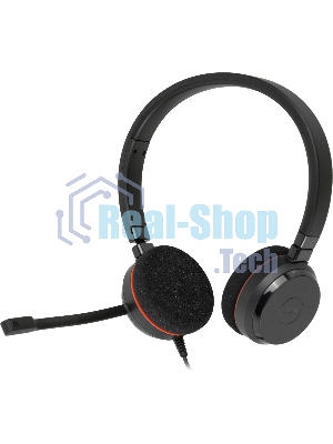 Гарнитура Jabra Evolve 20 MS Stereo USB чёрный, проводная