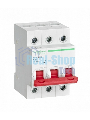 Выключатель нагрузки 3п 63А 400В City9 Set SE C9S16363