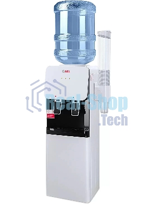 Кулер для воды AEL LD-AEL-85c, верхняя загрузка, нагрев 95 °С, охлаждение 8 °С, белый/черный