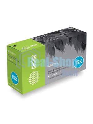 Картридж лазерный Cactus CS-C7115XS черный (3500 стр.) для HP LJ 1200/1220/3300/3380