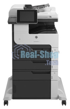 МФУ лазерное HP LaserJet Enterprise MFP M725f, лазерный принтер/сканер/копир/факс A3, 40ppm, 1200dpi, 1024Mb, 320Gb HDD, 5 trays 100+250+250+500+500, Cabinet, ADF100, Duplex, USB/LAN/FIH, Color LCD20i, 1y warr, repl. Q7830A M5035x, Q7831A M5035xs)