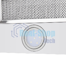 Вытяжка телескопическая HOMSair Flat 50 белый, 50 см, 520 куб. м/ч, 47 дБ