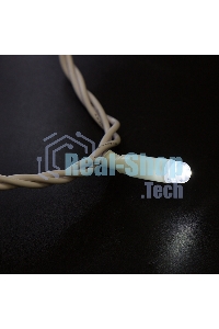 Гирлянда Neon-night Нить 10м, постоянное свечение, белый ПВХ, 230В, белый