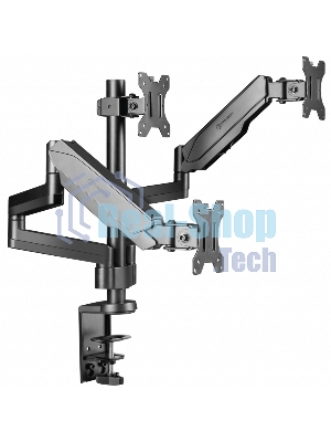 Кронштейн (держатель) ONKRON G280 для трех мониторов 13