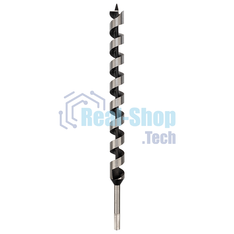 Сверло винтовое по дереву Kranz 30х460 мм, шестигранный хвостовик